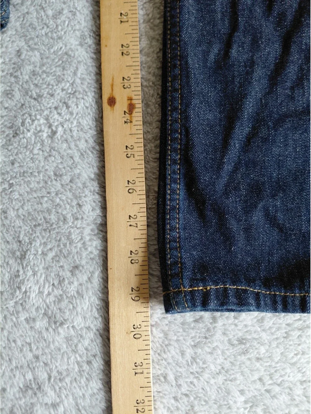 Vtg Polo Ralph Lauren Jeans Mens 30x30 Y2K Blue Relaxed C-5 Carpenter
